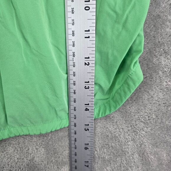 Womens Joy Lab Green Athletic Running Shorts Lined Nylon Blend 2" Inseam Size L - Picture 10 of 12